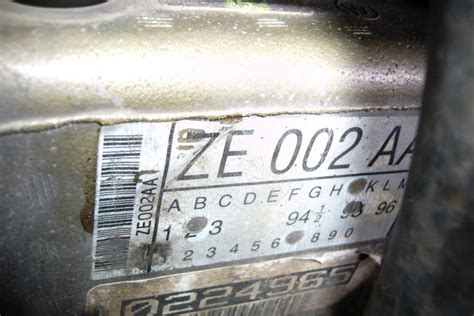 Mazda Engine Serial Number Location Eaglesilent