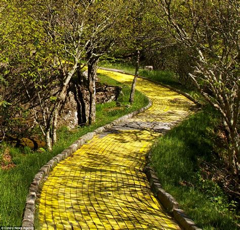 Deserted Places Follow The Yellow Brick Road Of The Abandoned Land Of