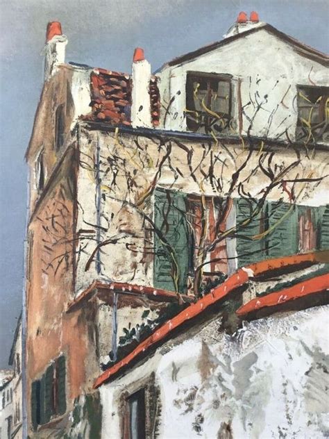 Maurice Utrillo Montmartre Rue Cortot 1940 Catawiki