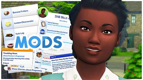 💙 Top 5 Mods For Fun And Realistic Gameplay The Sims 4 Mod Showcase