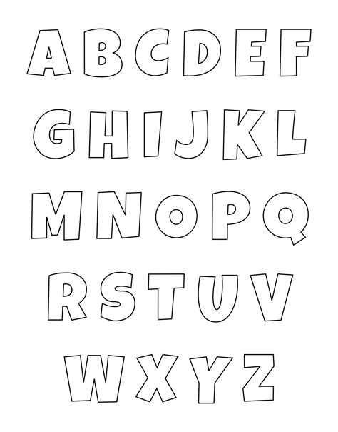 The free printable stencils are in a block font and include all the alphabet letters a through z, numbers 1 though 9, and of course punctuation. 6 Best Images of 2 Inch Alphabet Letters Printable Template - Small Alphabet Letters Printable ...