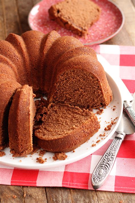 Buttermilk and bananas give it a moist crumb, while sultanas and walnuts add texture. Nana's Chocolate Pound Cake (With images) | Cake recipes ...