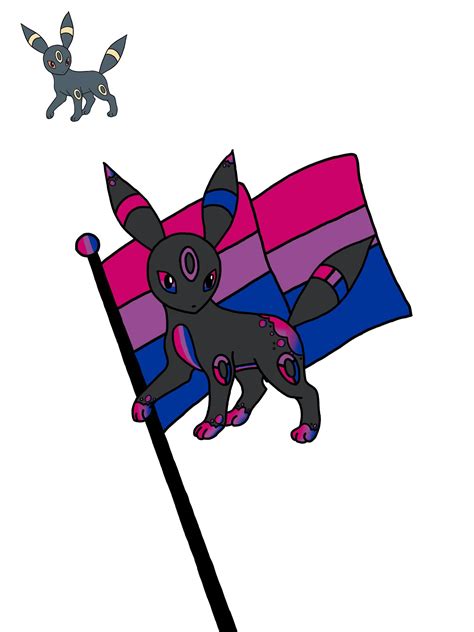 Recolored Umbreon To Be Bisexual Original Is In The