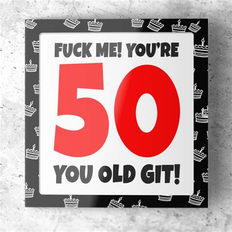 Funny Th Birthday Card For Best Friend Brother Men Him Rude Etsy