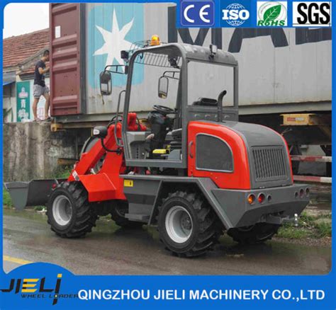 China Jieli Small Front End Loaders Zl08 Wheeled Loading Shovel China