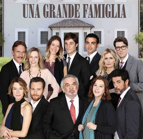 Tv La Fiction “una Grande Famiglia Terza Serie” Su Rai 1 Antonio