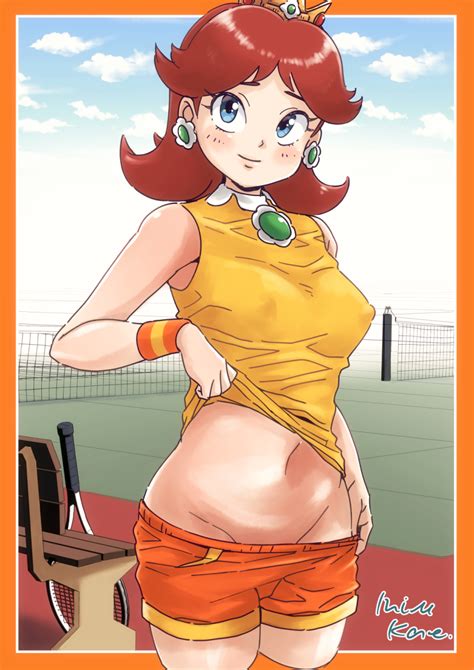 Mizukane Princess Daisy Tennis Daisy Mario Series Mario Tennis Mario Tennis Aces