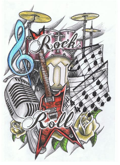 Rock And Roll By 3188 On Deviantart