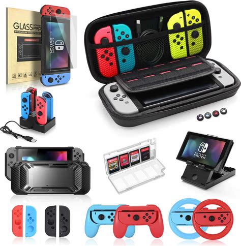 Nintendo Switch Accessories Bundle 19 In 1 Essential Kit Compatible