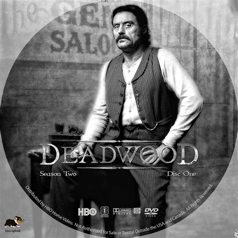 Deadwood Season 2 2005 R1 Labels Dvd Covers Cover Century Over 1
