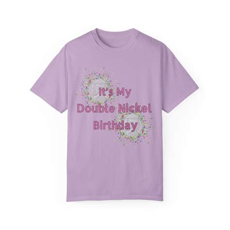 Double Nickel Birthday Wildflowers Shirt 55th Birthday Mama Mother