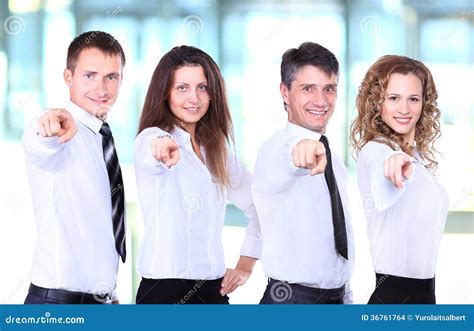 Group Of Four Business People Stock Photo Image Of Happiness Friends