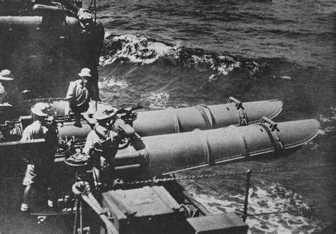 Type 93 Torpedo Launcher Imperial Japanese Navy Navy Ships Japan