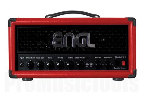 Engl Fireball 25 Head E633sr Ltd Red Limited Edition Promusictools