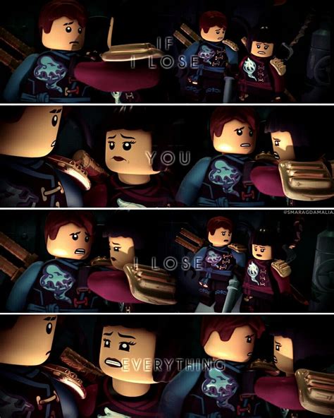 Ninjago Jay And Nya If I Lose You I Lose Everything„ Quote By