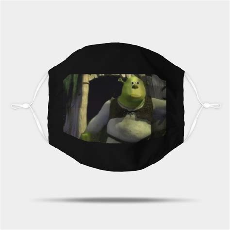 Shrek Meme Shrek Mask Teepublic