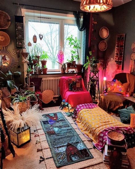 A Living Room Filled With Lots Of Furniture And Plants On Top Of