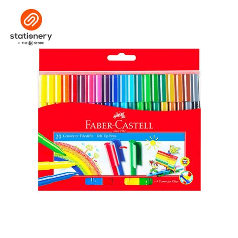 Faber Castell Connector Pens 20 Colors Sm Stationery