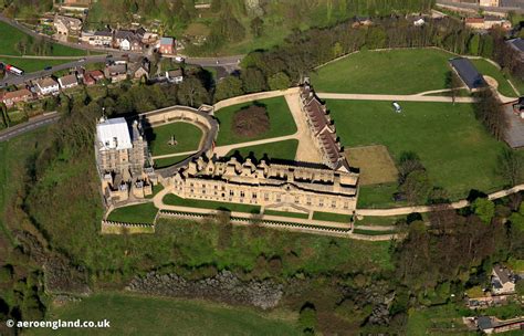 Aeroengland Aerial Photograph Of Bolsover Castle Derbyshire England Uk
