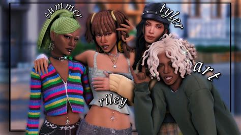 Stoner Teen Sims 🍃 Teen Sims Download The Sims 4 High School Years