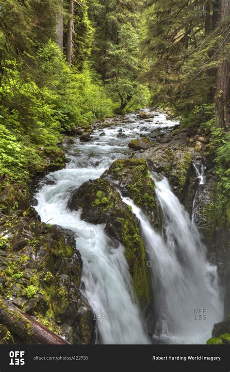 Sol Duc Falls Olympic National Park Unesco World Heritage Site
