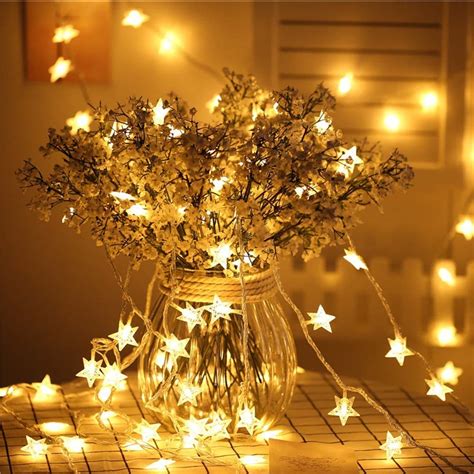 Check out our christmas decorations indoor selection for the very best in unique or custom, handmade pieces from our ornaments shops. Star String Lights 20Pcs Decoration Items for Birthday ...