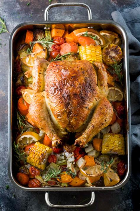 See more ideas about recipes, roast recipes, asian recipes. Roasted Lemon and Herb Chicken Recipe | Jessica Gavin