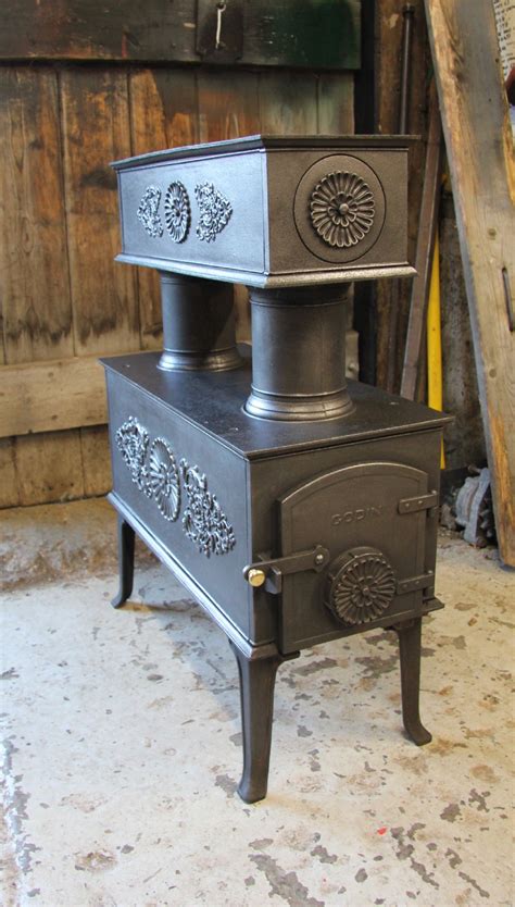 The modern nordic or scandinavian style was born in the early 20th century with simply designed furniture, bright, neutral walls and floors, warm woods and a few elements quickly identify a sofa as scandinavian style. Antique Godin Scandinavian Style Wood Burning Stove ...