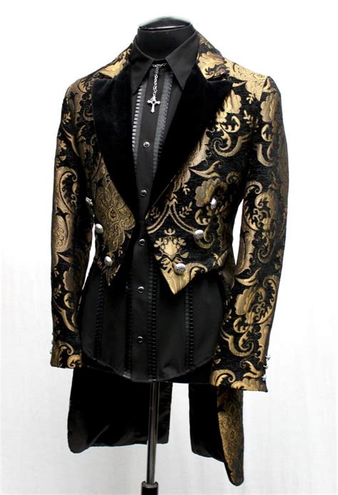 Victorian Tailcoat Goldblack Tapestry Shrine Of Hollywood