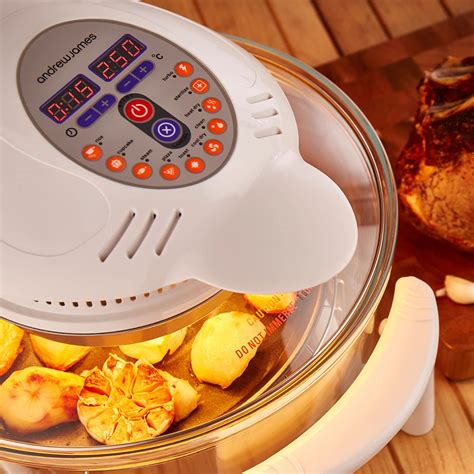 Buy Andrew James Litre W Digital Halogen Oven Cooker With Hinged Lid Full