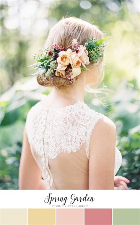 This will include incorporating spring wedding colors in all of your décor and even in your chosen attire. 10 of the Prettiest Spring Wedding Color Palettes - Chic ...