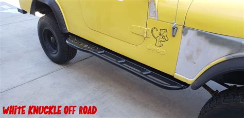 Jeep Cj8 1981 1986 Rock Sliders White Knuckle Off Road Products