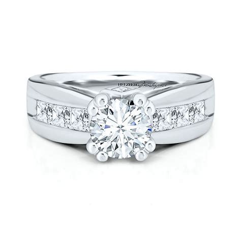 helzberg diamond masterpiece® 2 ct tw diamond engagement ring in 18k gold helzberg