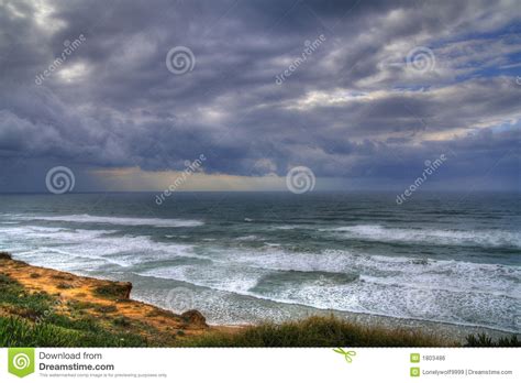 The Sea And Sky After Storm Stock Photo Image Of Seashore Weather