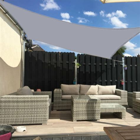 Sun Shade Sail Garden Patio Sunscreen Awning Canopy Screen 98 Uv Block