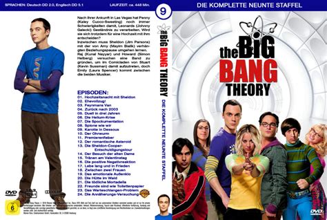 The Big Bang Theory Staffel 9 2015 R2 German Custom Dvdcovercom