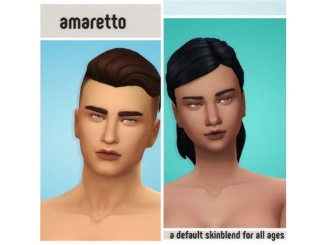 The Sims 4 Amaretto Skinblend By Viiavi Sims 4 Cc Skin Sims 4 Sims
