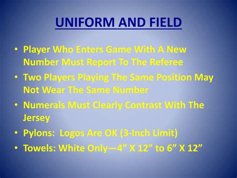 Ppt Ncaa Football Rules Changes For 2013 Powerpoint Presentation