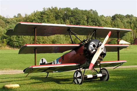 Fokker Dri Dreidecker Wwi Single Engine Single Seat Triplane Fighter
