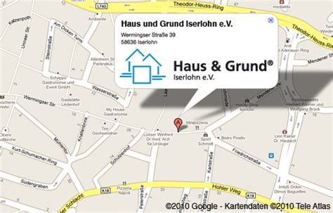 Haus und grund iserlohn e.v. Kontakt