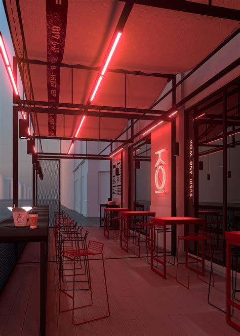 Behance Поиск In 2020 Japanese Restaurant Interior Nightclub