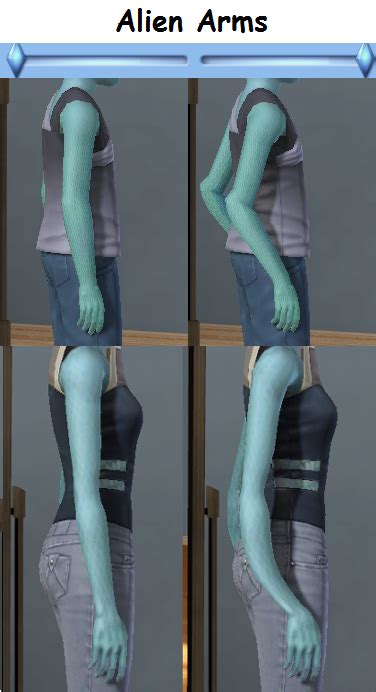 Alien Sliders By Oneeuromutt Слайдеры и моды для питомцев Sims 3