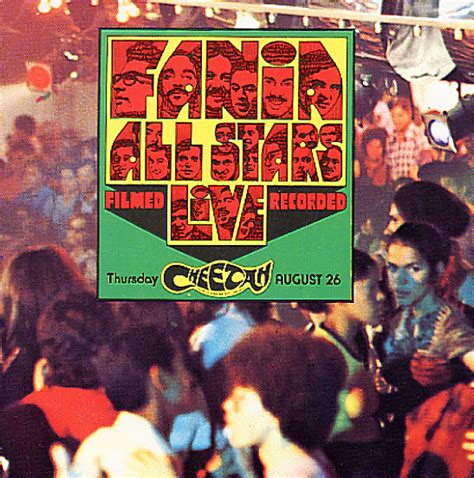 Fania All Stars Live At The Cheetah Vol 1 180 Gram Pressing