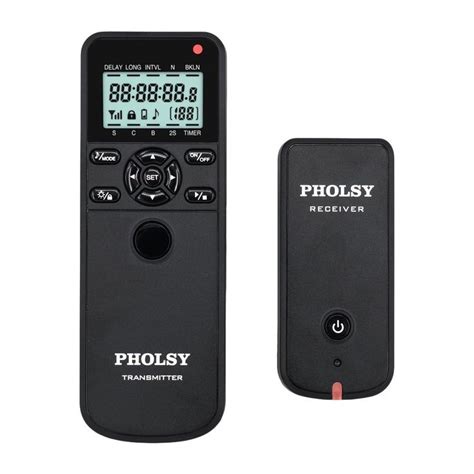Pholsy Wireless Timer Remote Control With Interval Timer