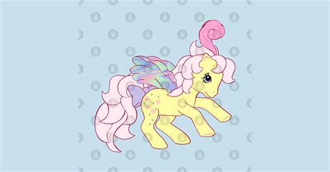 G1 My Little Pony Flutter Rosedust My Little Pony Sticker Teepublic