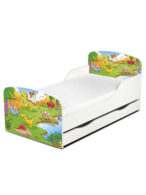 Kids bedroom sets under 500. Dinosaur Toddler Bed With Under Bed Storarge and Deluxe ...