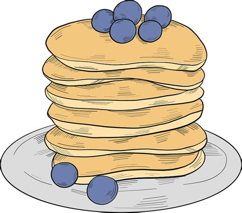 Pancakes Emoji Clipart Free Download Transparent Png