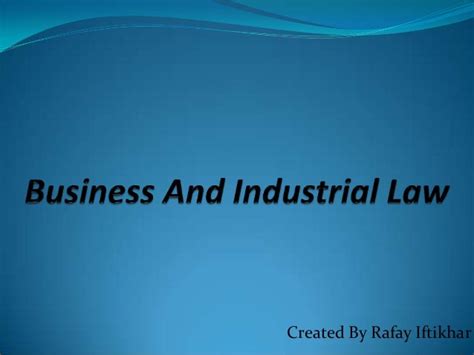 Business And Industrial Law Part 1 Consideration Chapter 3 Comp