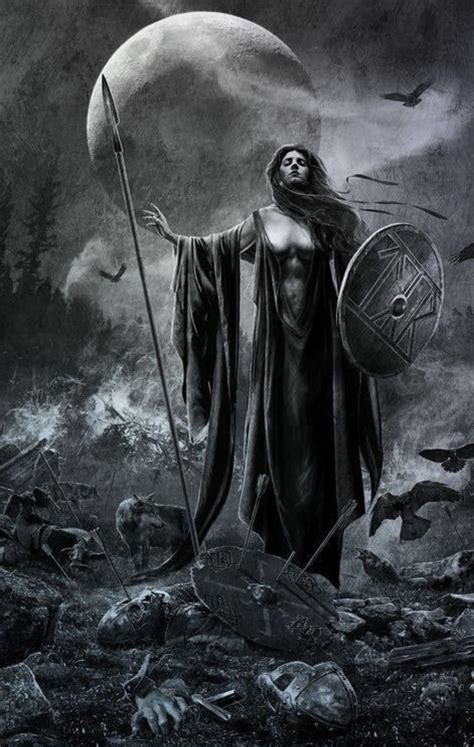 Pin By MASTER THERION On Warrior Norse Goddess Celtic Goddess Dark Art