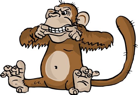 Monkey Funny Cartoon Clipart Best
